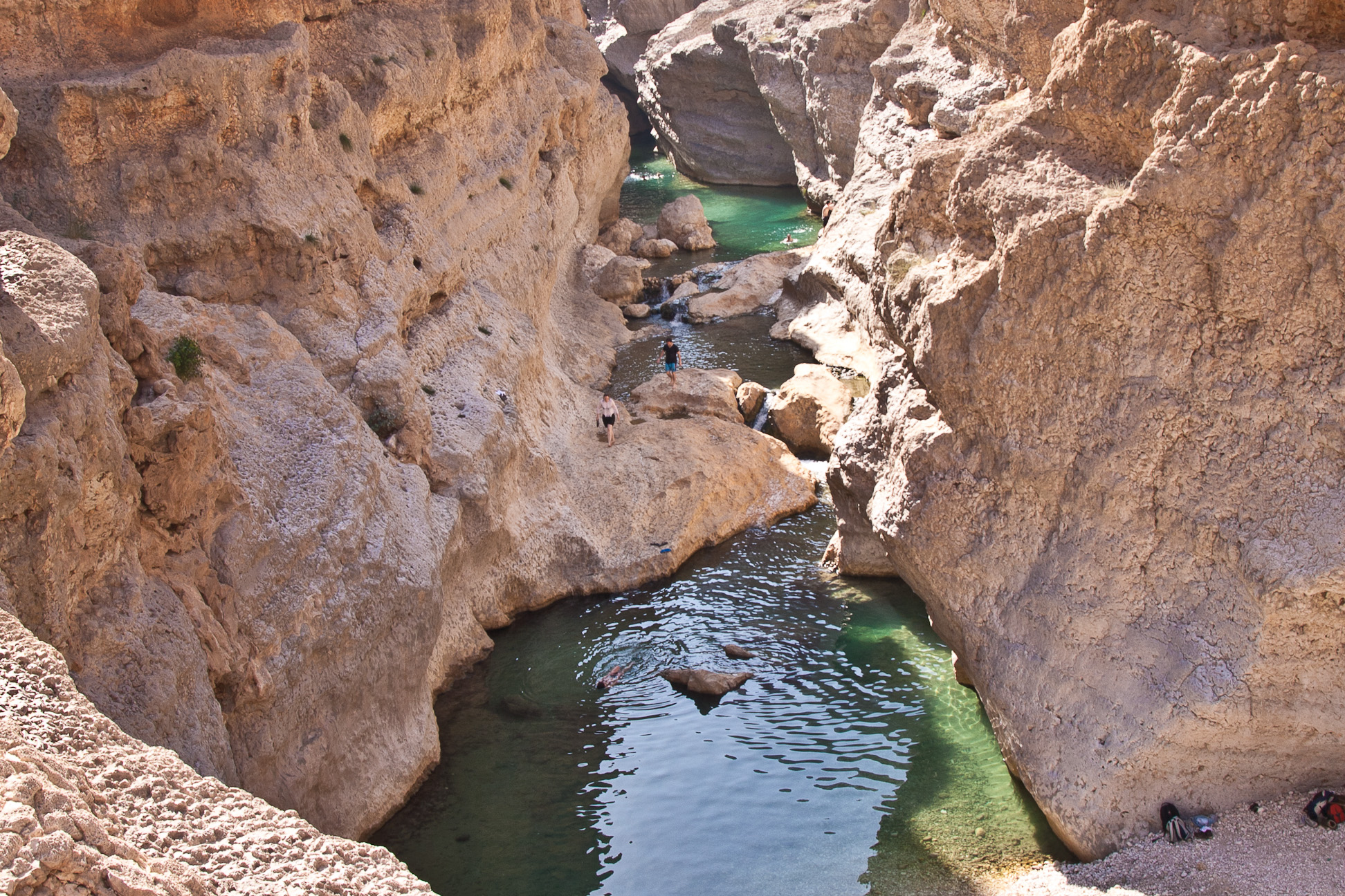 Wadi Shab - Oman-Reisebericht 2010/11
